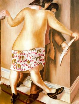 斯坦利 斯賓塞 On the Landing or Looking at a Drawing 斯坦利 斯賓塞 On the Landing or Looking at a Drawing